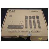 PYLE HOME AND OFFICE WIRELESS MICROPHONE SYSTEM