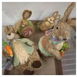 RUSH RABBIT FIGURINES