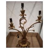 METAL 3 LIGHT LAMP 18IN