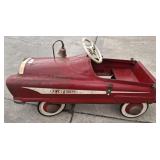FIRE DEPT VINTAGE PEDAL CAR