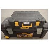 TOOL BOXES AND CONTENTS, DEWALT ROLLING TOOL BOX