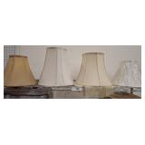 ASSORTED LAMP SHADES