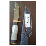 DAMASCUS STYLE HUNTING KNIFE