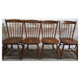 4 HITCHCOCK DINING CHAIRS