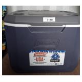 COLEMAN ROLLING COOLER 50QT