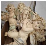 HARP PLAYING ANGEL DECOR