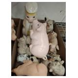 ASSORTED PIG FIGURINES,
