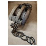 VINTAGE TACKLE PULLEY