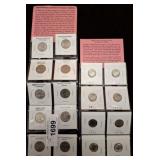 WESTWARD JOURNEY NICKELS, EARLY ROOSEVELT DIMES