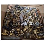 ASSORTED BRASS AND COPPER FITINGS