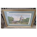 ROBERT E. LEE FRAMED PRINT THE INDOMITABLE SPIRIT