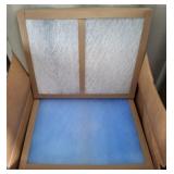 CASE OF 20X25X2 AIR FILTERS