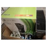 X BOX 36O CONSOLE AND ACCESSORIES, UNTESTED
