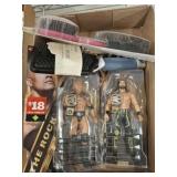 HAIR BRUSHES AND HAIR SUPPLIES, ACTION FIGURES