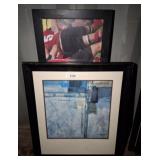 SPORTS ACTION SHOT, ABSTRACT WALL ART  23X2X7