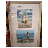 2 SIGNED WATERCOLOR PRINTS 2006-07 SEASIDE