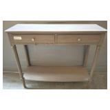 2 DRAWER FOYER TABLE 35X13X30