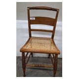 CANE BOTTOM LADDER BACK CHAIR