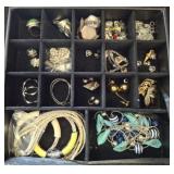 COSTUME JEWELRY IN DISPLAY