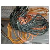 GROUP OF ASSORTED EXTENSION CORDS