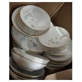 BOX OF DISHES MIKASA FINE CHINA ï¿½PARISIENNE