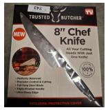 TRUSTED BUTCHER CHEF KNIFE 8IN