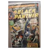 MARBLE BLACK PANTHER 25 CENT COMIC