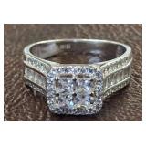 FUSION CREATION RING SIZE 7 IN STERLING