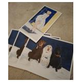 UNFRAMED SIGNED BICKLE PRINTS