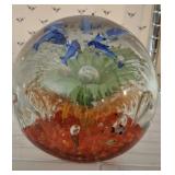 6 IN GLASS PAPER WEIGHT