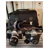NIKKORMAT AND PENTAX 35 MM CAMERAS