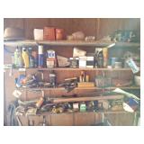 CONTENTS OF SHELVES, AUTOMOTIVE SUPPLIES