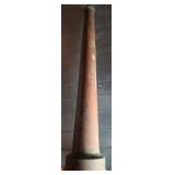 VINTAGE FIRE HOSE NOZZLE 12IN