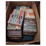 BOX OF ASSORTED VINTAGE BOOKS