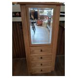 WALL MOUNT JEWELRY BOX 17X6X35