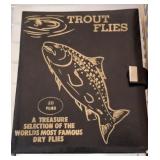 TROUT FLY BOX AND SUPPLIES