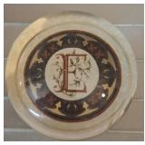 PAPER WEIGHT WITH MONOGRAMMED E