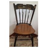 ETHAN ALLEN HITCHCOCK STYLE ACCENT CHAIR