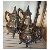 TEA AND COFFEE SET SILVERPLATE