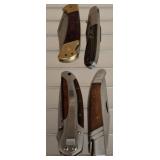 ASSORTED FOLDING KNIVES