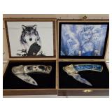 WILDLIFE COLLECTOR KNIVES 2PC