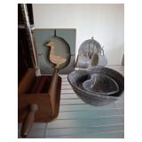 VINTAGE KITCHEN ACCESSORIES, HEART SHAPED