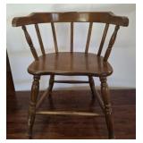 CHILDS BARREL BACK CHAIR