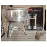 FRENCH PRESS AND CHAFING DISH