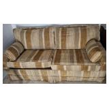 ANTIQUE LOVE SEAT SLEEPER SOFA 66IN