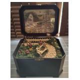 HUMMINGBIRD THEMED MUSICAL DRESSER BOX