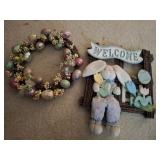 GROUP OF EASTER DECOR