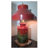 VINTAGE MILK CAN LAMP 21IN