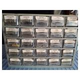 FASTENER BIN AND CONTENTS