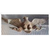 ALUMINUM EAGLE WALL Dï¿½COR 28IN